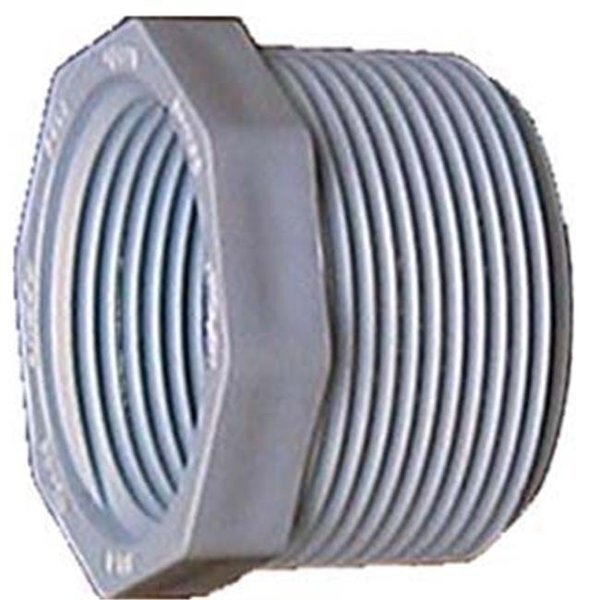Genova Products 1-.50in. X 1in. PVC Sch. 40 Threaded Reducing Bushings  34350, Genova Products, Mfr#: 34350